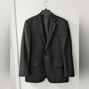 Michael Kors Black 100% Wool Men’s Blazer – Timeless Formal Jacket